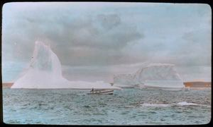 Image of The BORUP near iceberg